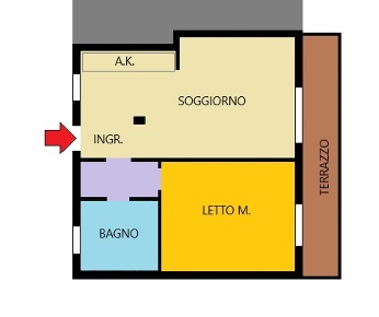 Foto Appartamento in Corso del Popolo 392, Rovigo Commenda, San Bortolo