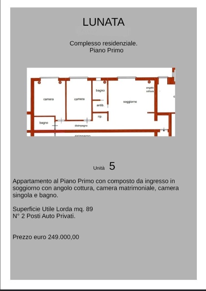 appartamento in vendita a Capannori in zona Lammari