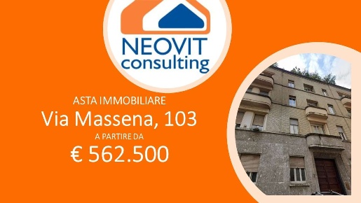 Foto Appartamento in Via Massena 103, Torino Crocetta di 417 m² all'asta