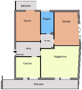 Foto Appartamento in Via delle Fucine, Bolzano Gries - San Quirino