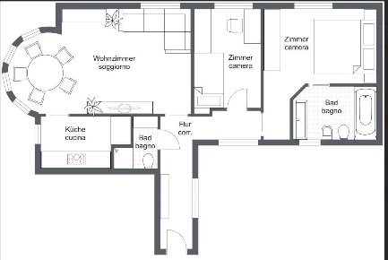 Foto Appartamento a Bolzano di 97 m² con 5 locali in vendita