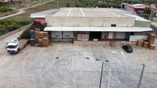 Foto Capannone industriale in Contrada Monaco Pollicino, Scordia di 1796 m²