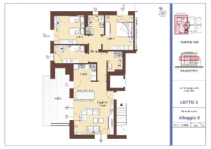 Foto Appartamento in Via Carra, Carpi Morbidina - Cuneo di 152 m²