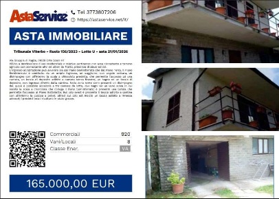 Foto Villa unifamiliare in Via Scappia di Paglia, Orte Orte Scalo di 920 m²