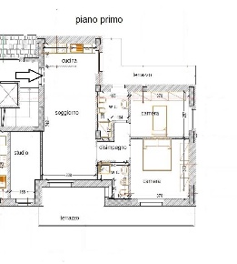 Foto Appartamento in via aldo moro  24, Pieve Torina di 100 m² con 5 locali