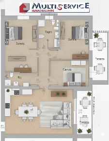 Foto Appartamento a Cavallino-Treporti Ca' Savio di 89 m² con 5 locali