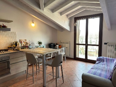 Foto Attico in Via santissima trinitÃ  23/B, Chiari Centro di 75 m²