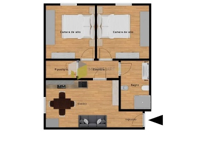 Foto Appartamento in Vicolo dell'Annunziata, Pisa Sant'Antonio di 70 m²