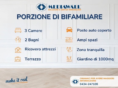 Foto Villa bifamiliare a Maniago di 225 m² con 8 locali in vendita