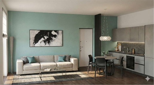 Foto Appartamento in via Magenta 27, Turate Centro di 60 m² con 3 locali
