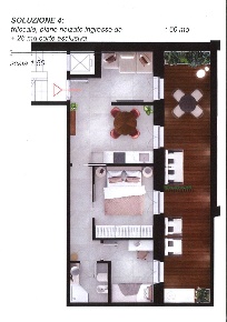 Foto Appartamento in V.le De Gasperi, San Benedetto del Tronto di 60 m²