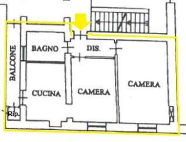 Foto Appartamento a Pinerolo di 78 m² con 3 locali in vendita