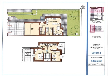 Foto Villa a schiera in Via Sigonio, Carpi Quartirolo - Meloni di 187 m²