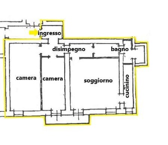Foto Appartamento a Pinerolo di 119 m² con 3 locali in vendita