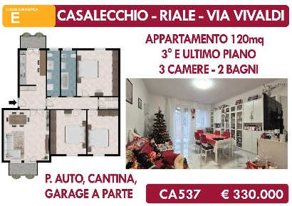 Foto Appartamento in Vivaldi, Casalecchio di Reno Ceretolo di 120 m²