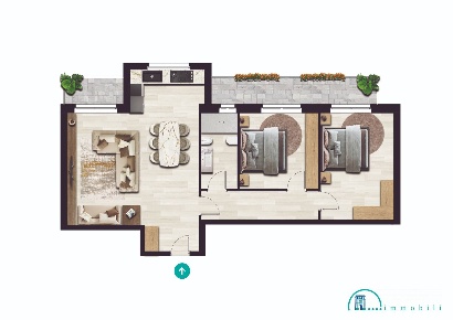 Foto Appartamento in Via Real Collegio, Moncalieri Centro Storico di 90 m²