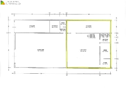 Foto Capannone industriale a Sassuolo di 230 m² con 1 locali in affitto