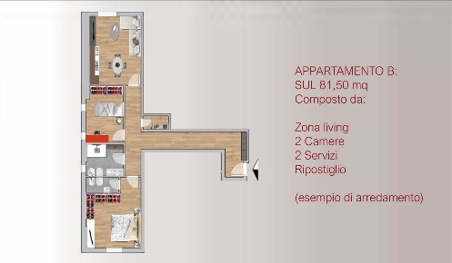 Foto Appartamento a Firenze Coverciano di 82 m² con 3 locali in vendita