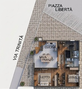 Foto Appartamento in Piazza libertà, Avellino Centro Storico di 90 m²