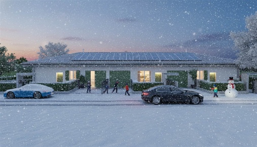 Foto Villa a schiera in via Lorenzo Perosi snc, Cologno al Serio Centro