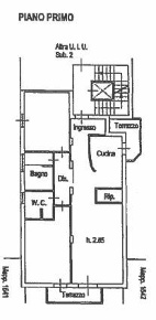 Foto Appartamento a Pistoia Capostrada di 113 m² con 4 locali in affitto