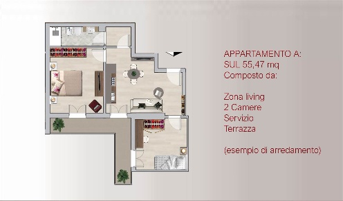 Foto Appartamento a Firenze di 55 m² con 3 locali in vendita