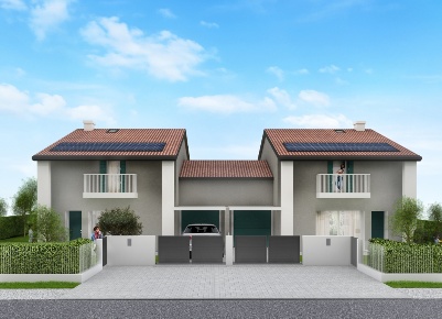 Foto Villa bifamiliare a San Giorgio delle Pertiche di 135 m² con 4 locali