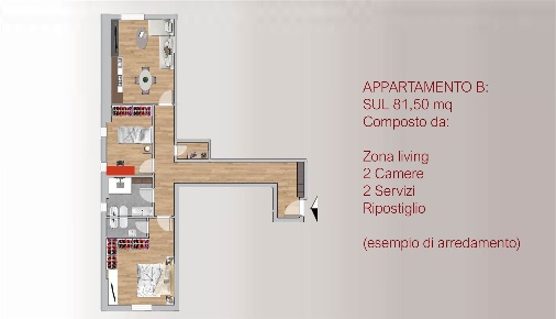 Foto Appartamento a Firenze di 81 m² con 3 locali in vendita