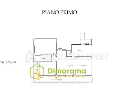 Foto Appartamento in Via di Novoli 42/b, Firenze Novoli di 120 m² all'asta