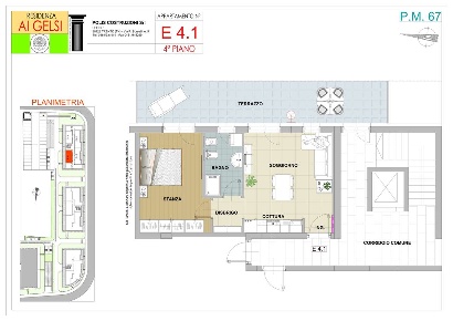 Foto Appartamento in Via Don Renzo Cassoni, Trento Gardolo di 63 m²