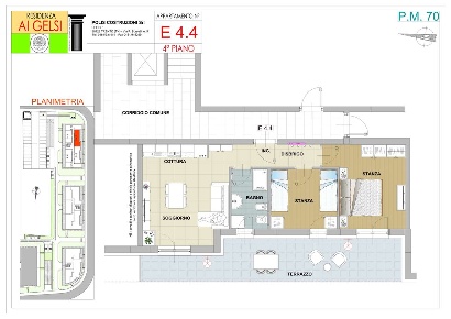 Foto Appartamento in Via Don Renzo Cassoni, Trento Gardolo di 74 m²