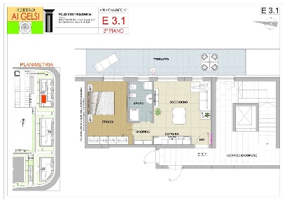 Foto Appartamento in Via Don Renzo Cassoni, Trento Gardolo di 63 m²