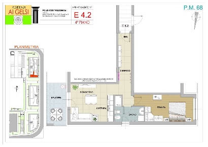 Foto Appartamento in Via Don Renzo Cassoni, Trento Gardolo di 66 m²