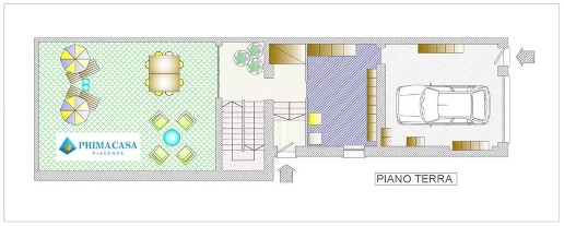 Foto Casa indipendente a Piacenza Via Taverna - Ospedale di 257 m²