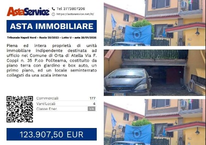 Foto Villa unifamiliare in Via Fausto Coppi 35, Orta di Atella di 177 m²