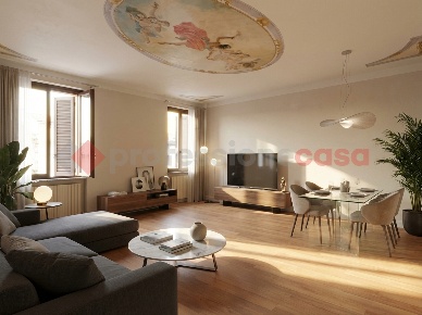 Foto Appartamento in Via Roma, Masate di 220 m² con 5 locali in vendita