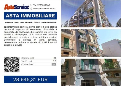 Foto Appartamento in via Fragata 51, Bisceglie di 62 m² con 4 locali