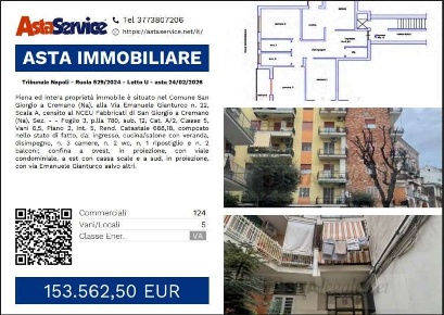 Foto Appartamento in Via Emanuele Gianturco 22, San Giorgio a Cremano