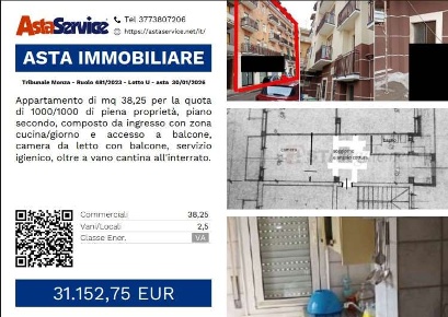 Foto Appartamento in Via Risorgimento 161, Sesto San Giovanni di 38 m²