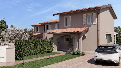 Foto Villa a schiera a Pontedera Santa Lucia, La Borra di 130 m² in vendita