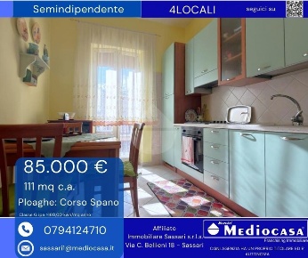 Foto Appartamento in corso spano, Ploaghe di 111 m² con 3 locali in vendita