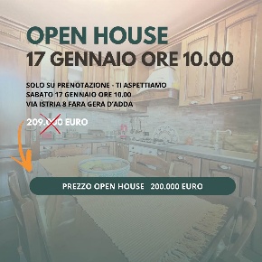 Foto Appartamento a Canonica d'Adda Centro di 75 m² con 3 locali in vendita