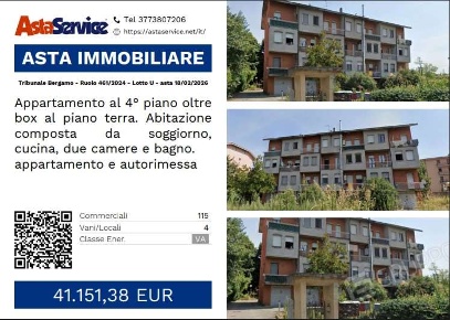 Foto Appartamento in Via Poloni 30, Martinengo Centro di 115 m² all'asta