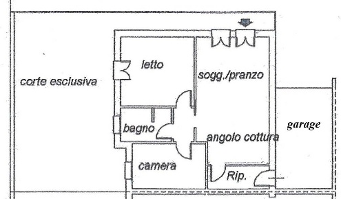Foto Appartamento a Conselice di 85 m² con 4 locali in vendita