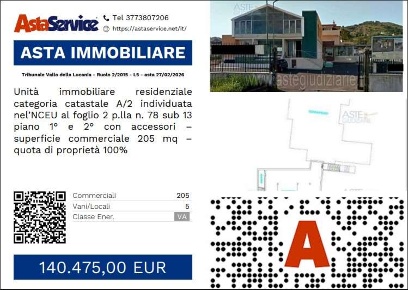 Foto Appartamento in Via Madonna della Pace 14, Agropoli Streppina all'asta