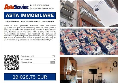 Foto Duplex in Via Lenin 92, Misterbianco Centro di 76 m² con 4 locali