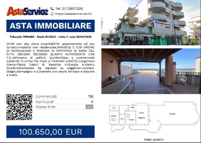 Foto Appartamento in Piazza Caduti di Nassirya 10, Tortoreto Tortoreto Lido