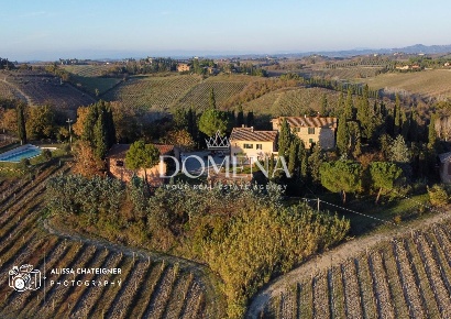 Foto Casale a San Gimignano Centro di 600 m² con 30 locali in vendita