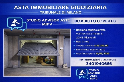 Foto Box a Milano Sempione di 23 m² con 1 locali in vendita