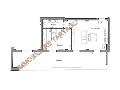 Foto Appartamento in LUNGARNO FERRUCCI 5, Firenze Gavinana di 51 m²